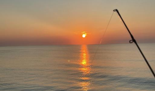 Sun Rising on the Pier