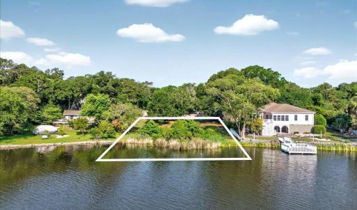 Viewing the Parcel from the water