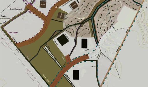 Map of Entire Tract I, Lots 1,2,3,4,