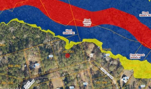 Flood zone map