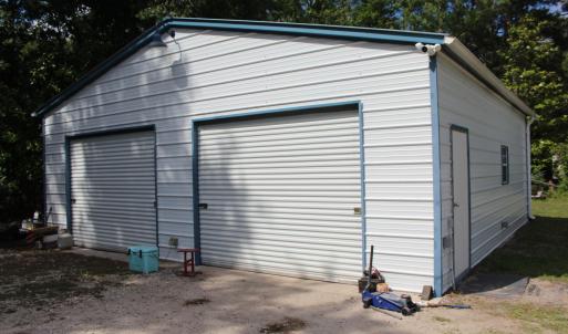 front of workshop and right side