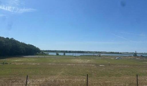 Middle of lot looking at the water