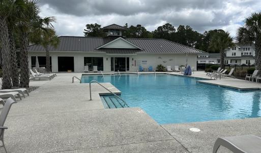 View of Clubhouse from Outdoor Kitchen