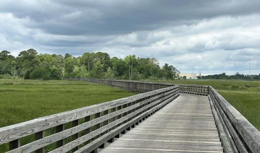 Boardwalk Approach to Sunset Island