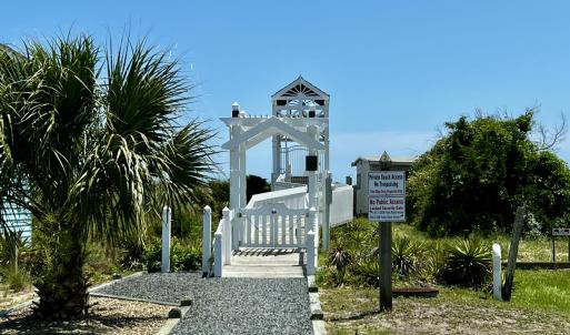 private beach access