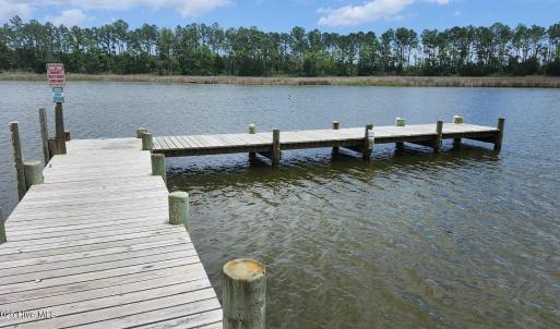Community Boat Dock Where Ramp Is
