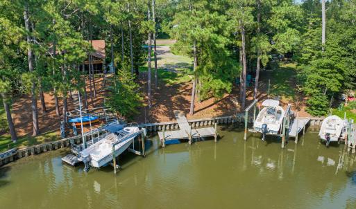 Dock at end of canal