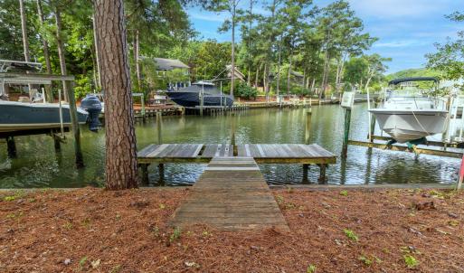 Dock at end of canal