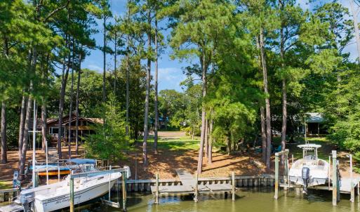 Dock at end of canal