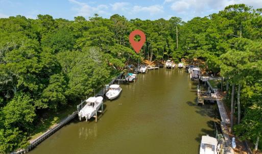 Dock at end of canal