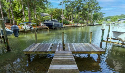 Dock at end of canal