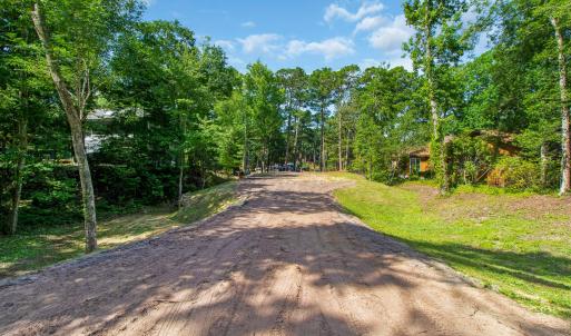 Entrance to lot on Ash Dr