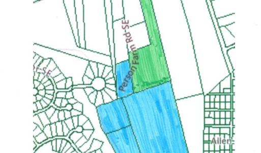 Lots outlined