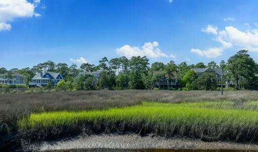 View of the lot from the creek