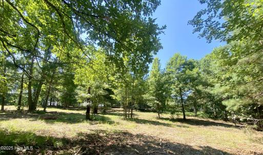 view from lower lot