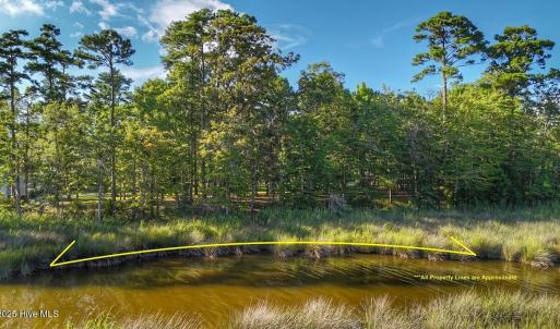 Creek View Looking at Lot