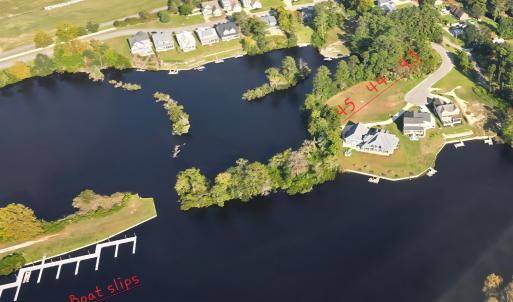 Aerial subdivision view