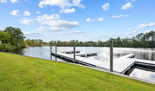 View from the boat slips