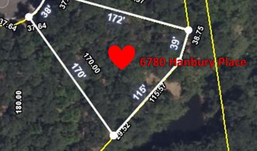 6780 Hanbury Aerial Map