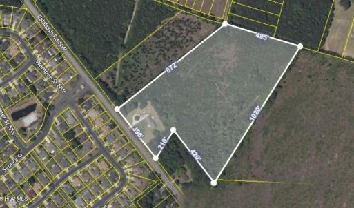 396 Calabash Rd - Aerial Map