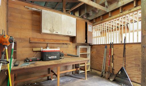Barn interior