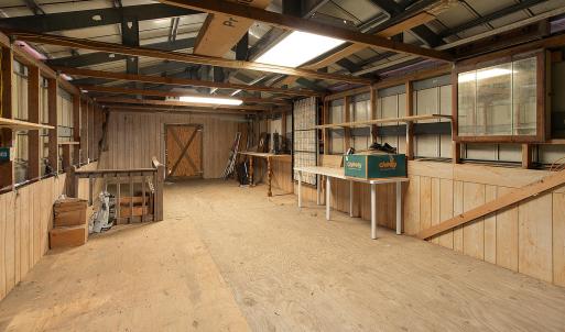 Barn interior