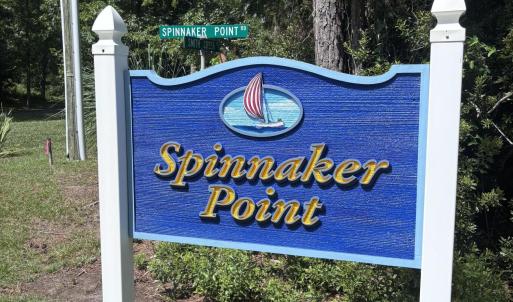 Spinnaker Point Sign