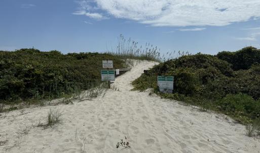 Private beach access