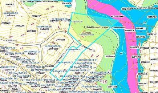 Hillshade Contour Floodzone and Wetlands