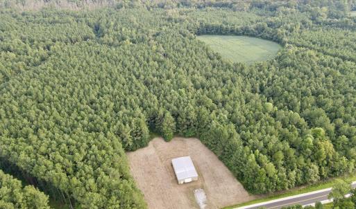 Front aerial view