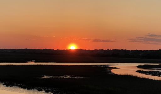 Sun Setting over Jink's Creek