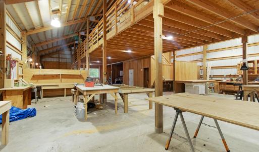 Barn interior