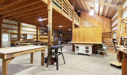 Barn interior