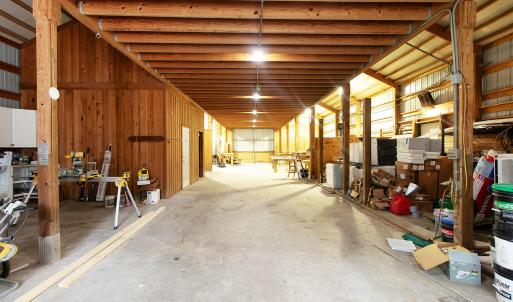 Barn interior