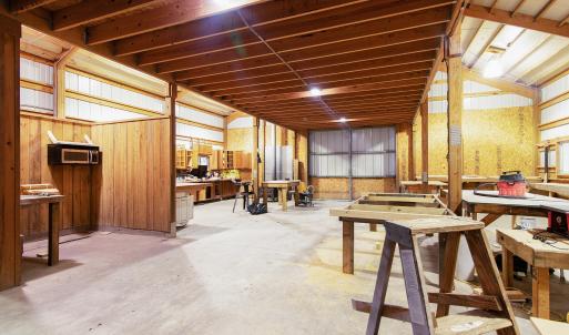 Barn interior