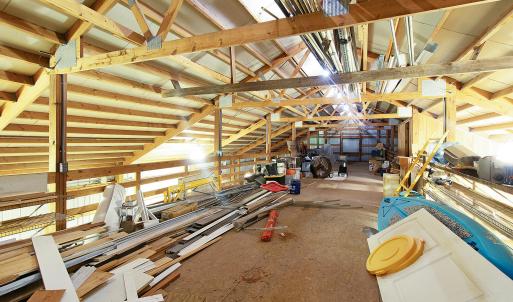 Barn interior - loft