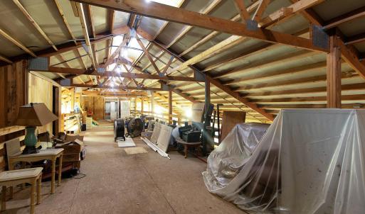 Barn interior - loft