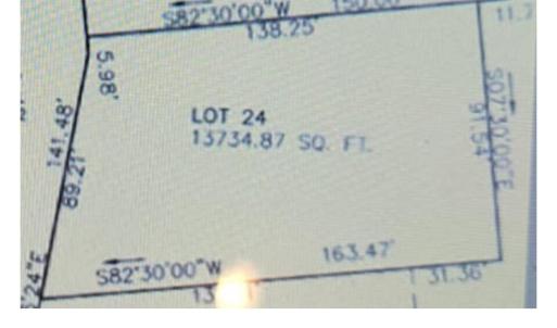 1848 Oak Harbour - Lot 24 dimensionsv2