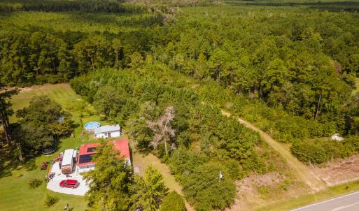 Cleared front portion