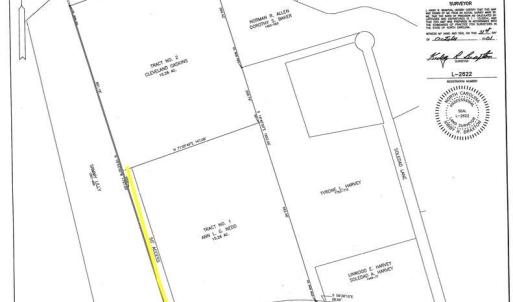 Survey with Easement