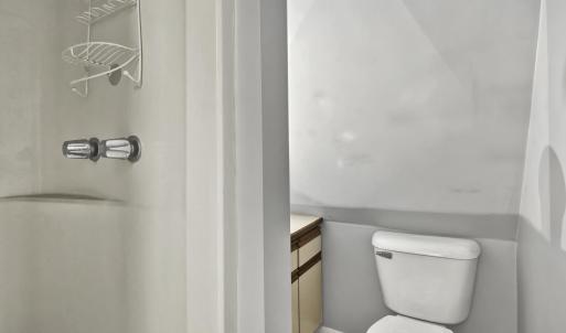 Bath above garage