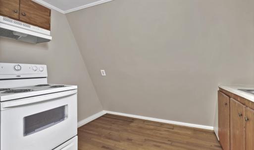 Kitchen above garage