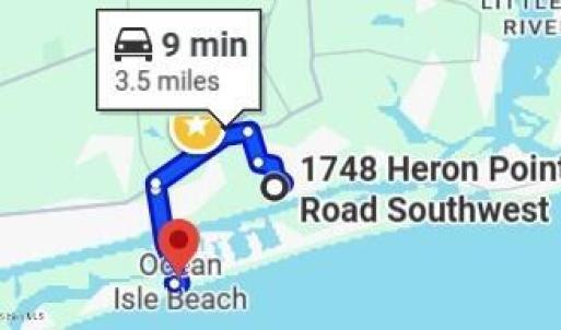 3.5 Miles to Beach...