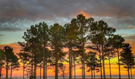Sunset on Broad creek