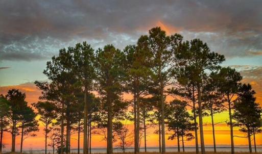 Sunset on Broad creek