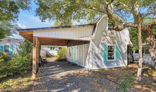 Barn on property