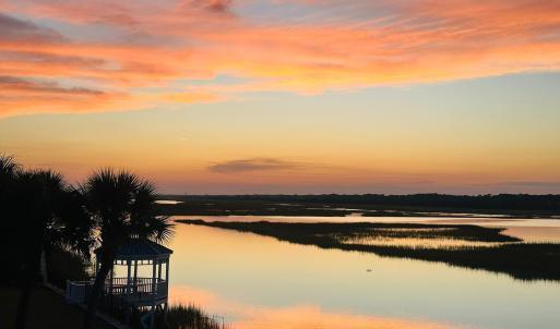 Sun Setting over Jink's Creek
