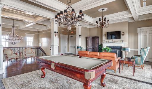 Billiards at Cannonsgate Clubhouse