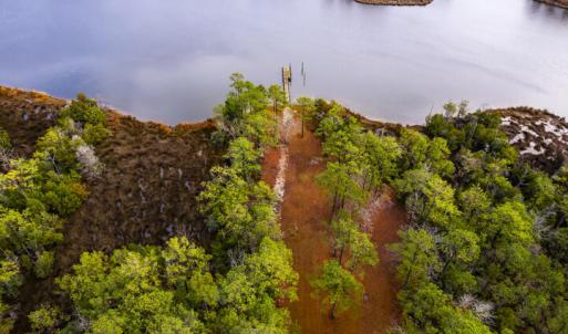 Water Lines Run to Boat Dock