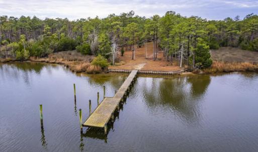 Concrete Boat Dock with 30' Boat Slip